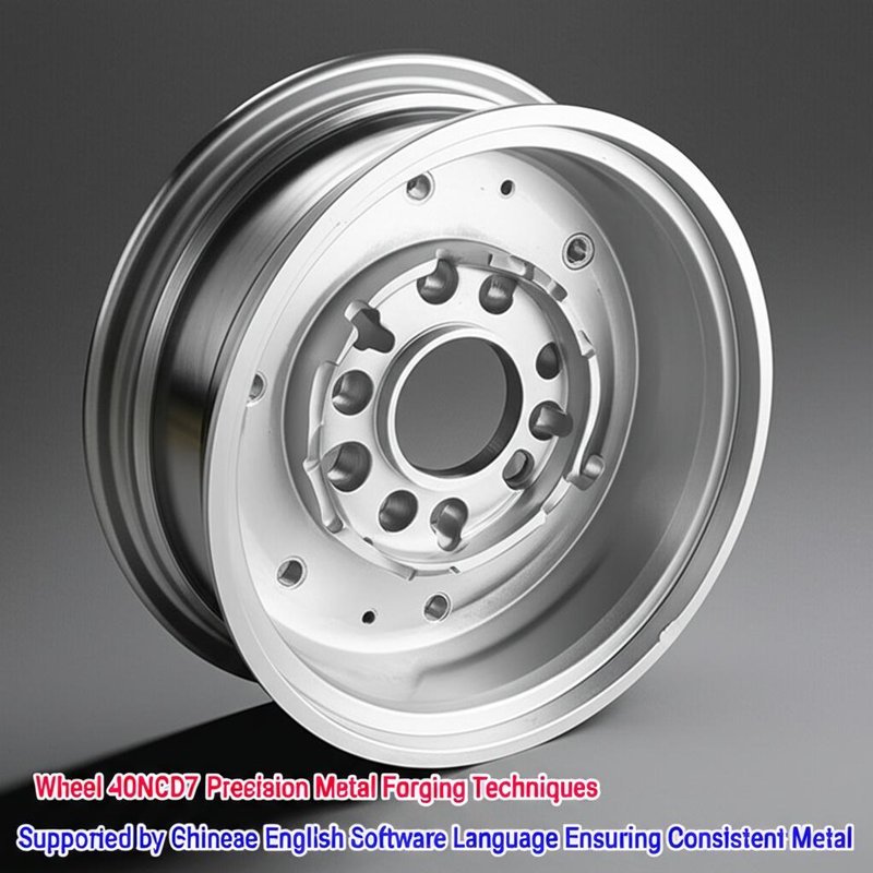 চাকা 40NCD7 নির্ভুল ধাতু ফোরজিং কৌশল যা চীনা ইংরেজি সফটওয়্যার ভাষার মাধ্যমে সমর্থিত, যা ধারাবাহিক ধাতু নিশ্চিত করে
